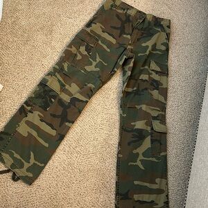 Local European Camo Cargos